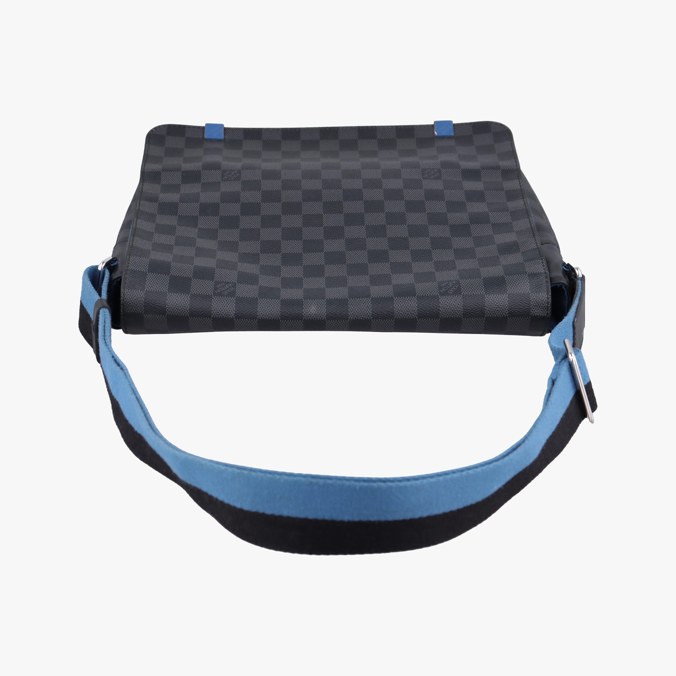 District PM Blue×Black Damier Graphite N42420 CA1138ディストリクトPM ブルー×ブラック ダミエ グラフィット N42420 CA1138