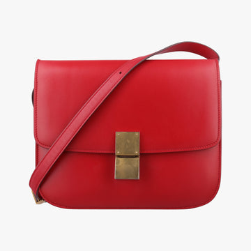 Classic Box Red Leather S-CE-0111クラシックボックス レッド レザー S-CE-0111