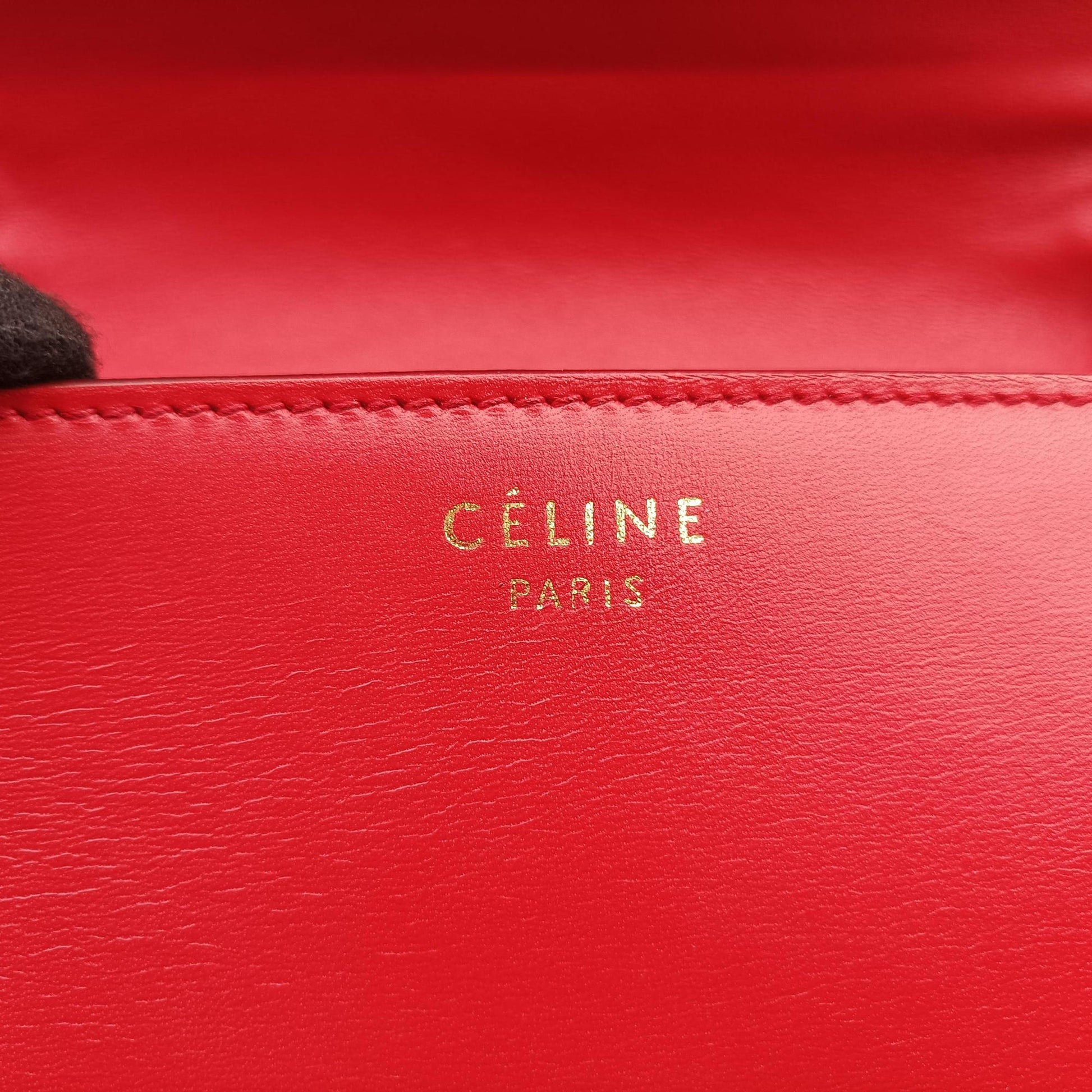 Classic Box Red Leather S-CE-0111クラシックボックス レッド レザー S-CE-0111