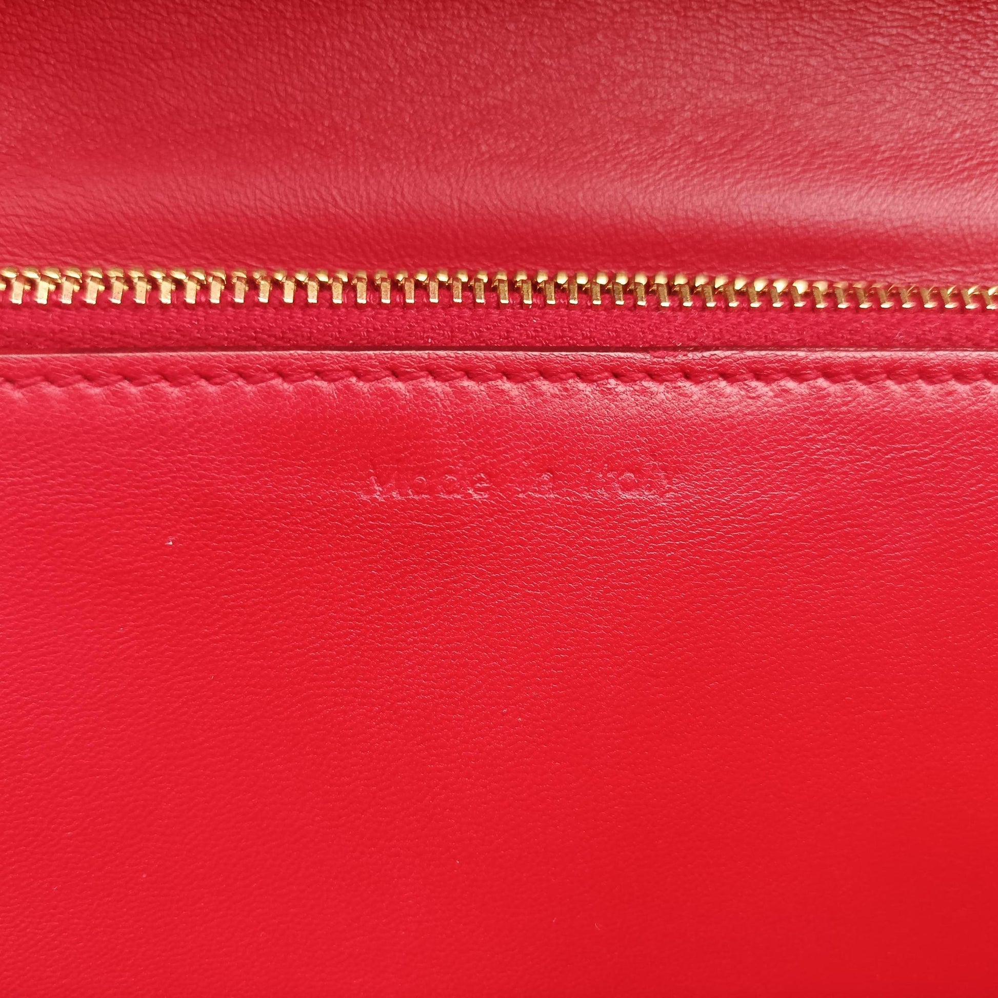Classic Box Red Leather S-CE-0111クラシックボックス レッド レザー S-CE-0111