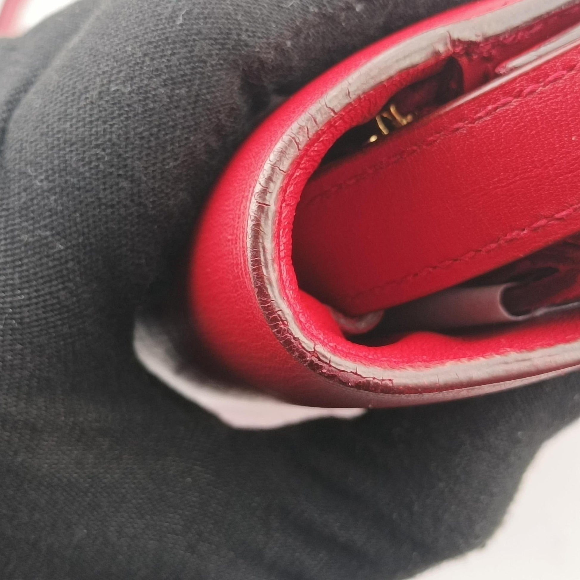Classic Box Red Leather S-CE-0111クラシックボックス レッド レザー S-CE-0111