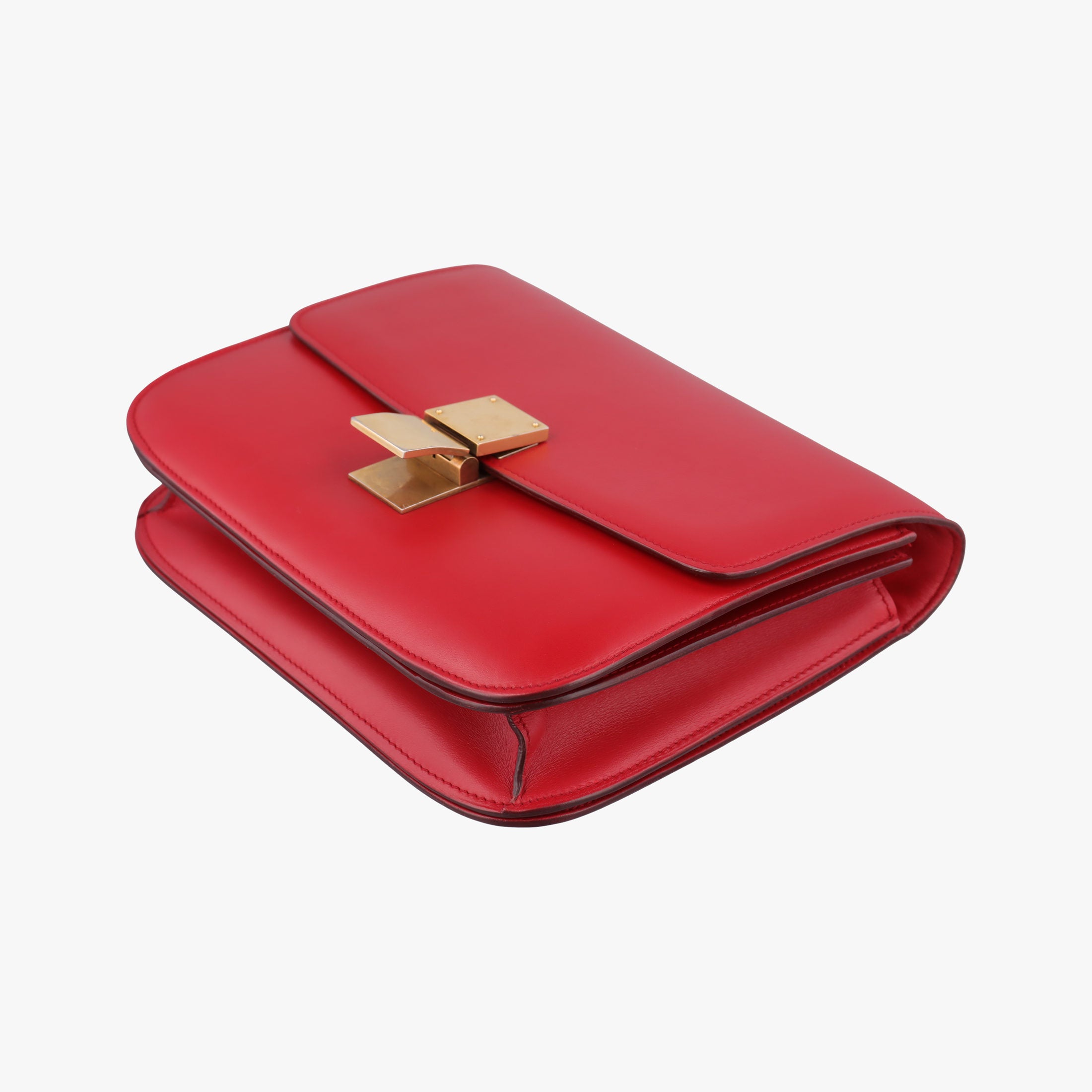 Classic Box Red Leather S-CE-0111クラシックボックス レッド レザー S-CE-0111