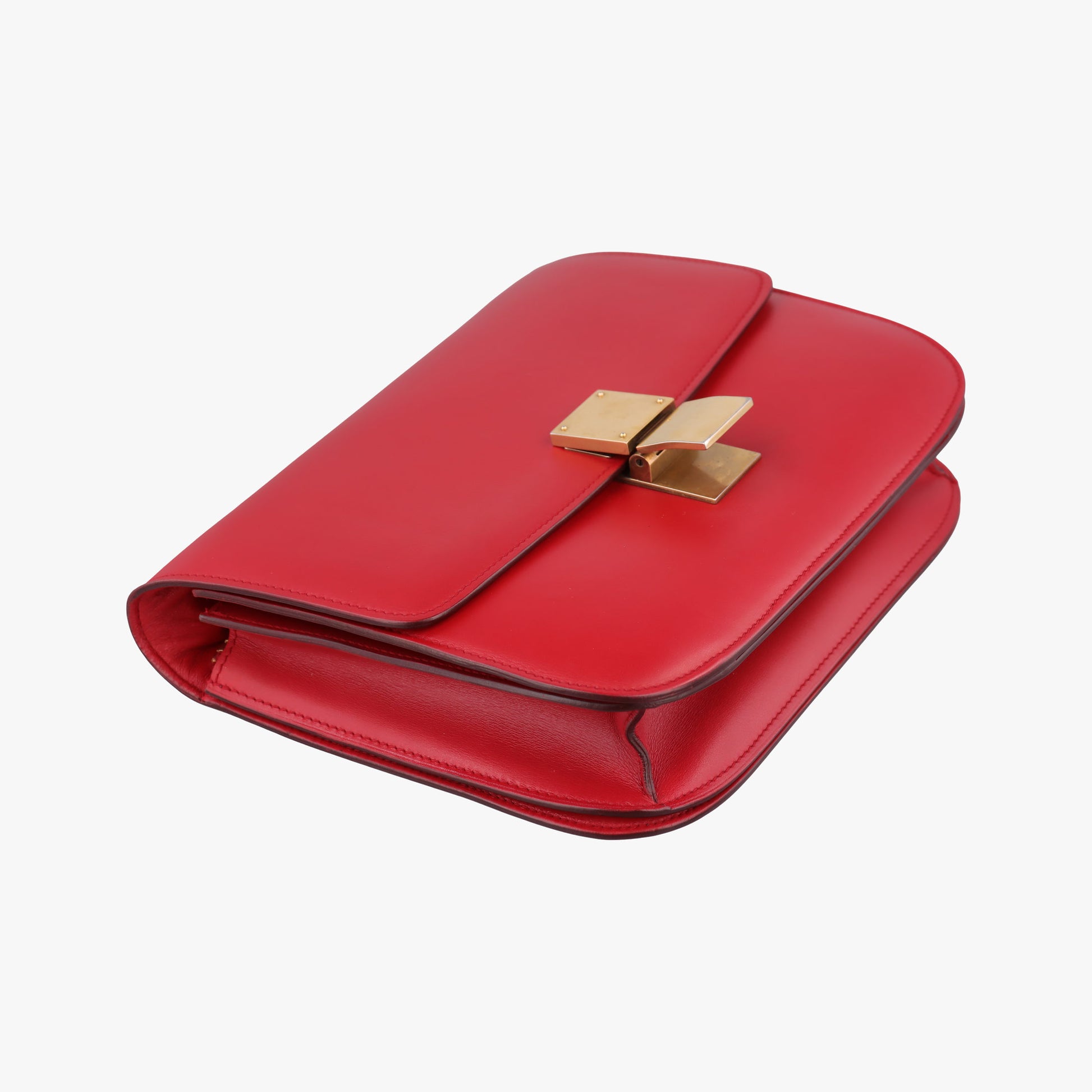 Classic Box Red Leather S-CE-0111クラシックボックス レッド レザー S-CE-0111
