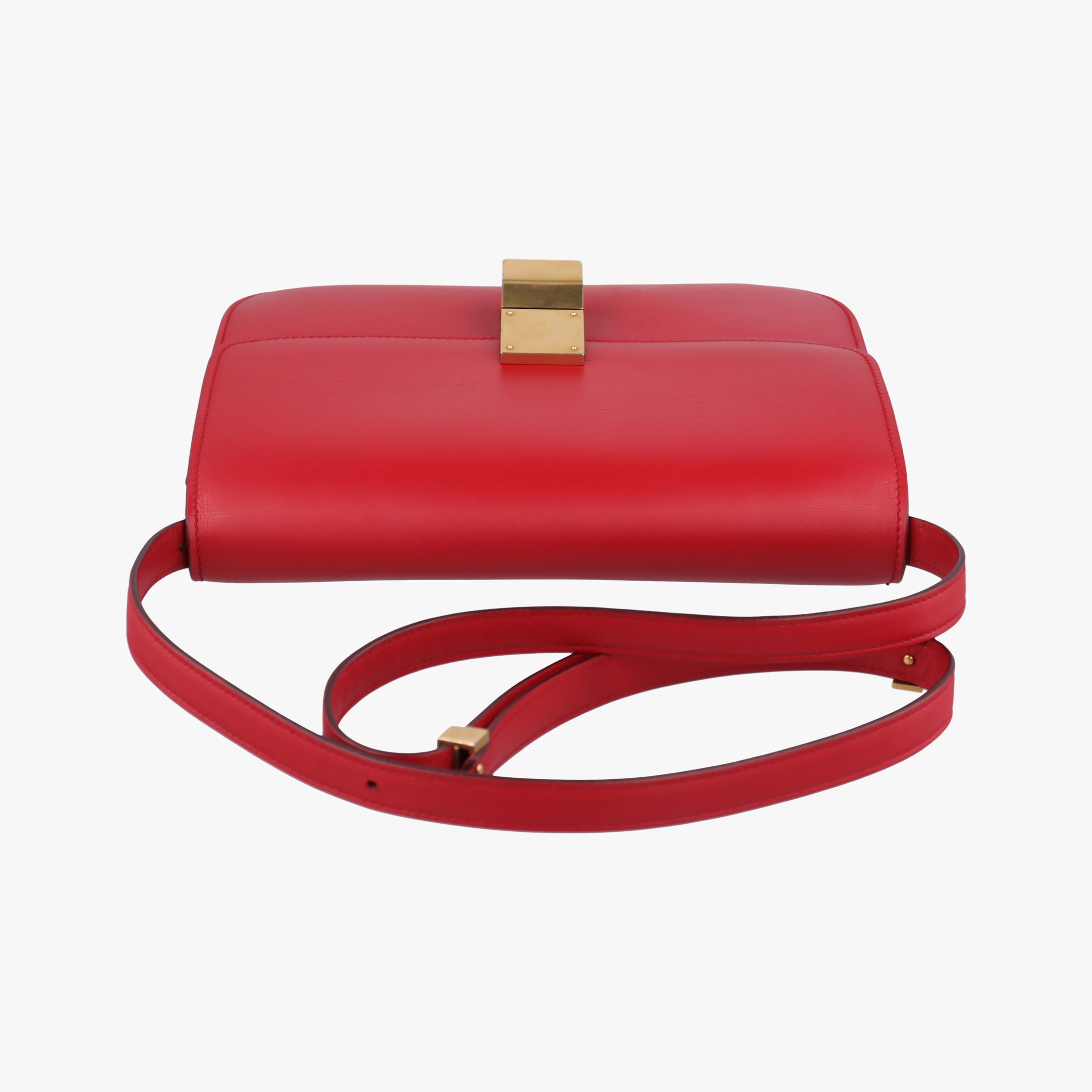 Classic Box Red Leather S-CE-0111クラシックボックス レッド レザー S-CE-0111