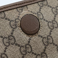 Pre-owned Gucci NEO VINTAGE GG Supreme Beige×Brown PVC coated canvas×Leather 493930 bum bag/waist bag | stylenewstar