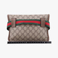 Pre-owned Gucci NEO VINTAGE GG Supreme Beige×Brown PVC coated canvas×Leather 493930 bum bag/waist bag | stylenewstar