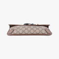 Pre-owned Gucci NEO VINTAGE GG Supreme Beige×Brown PVC coated canvas×Leather 493930 bum bag/waist bag | stylenewstar