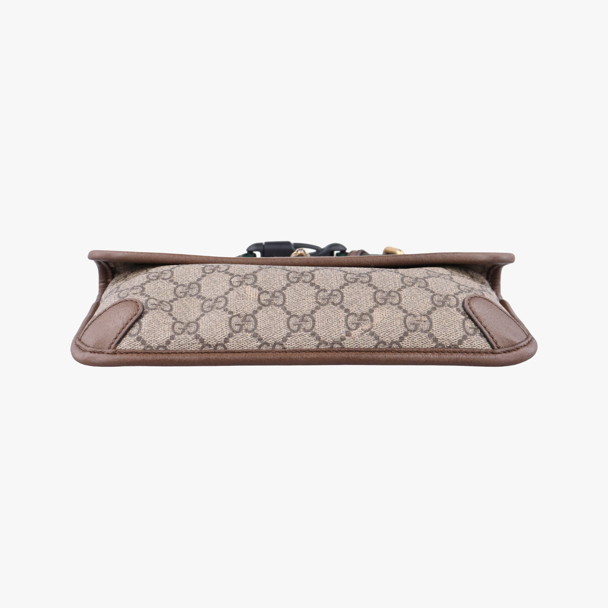 Pre-owned Gucci NEO VINTAGE GG Supreme Beige×Brown PVC coated canvas×Leather 493930 bum bag/waist bag | stylenewstar
