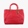 Soft Lady Dior Red lambskin 01-RU-0058ソフト レディディオール レッド ラムスキン 01-RU-0058