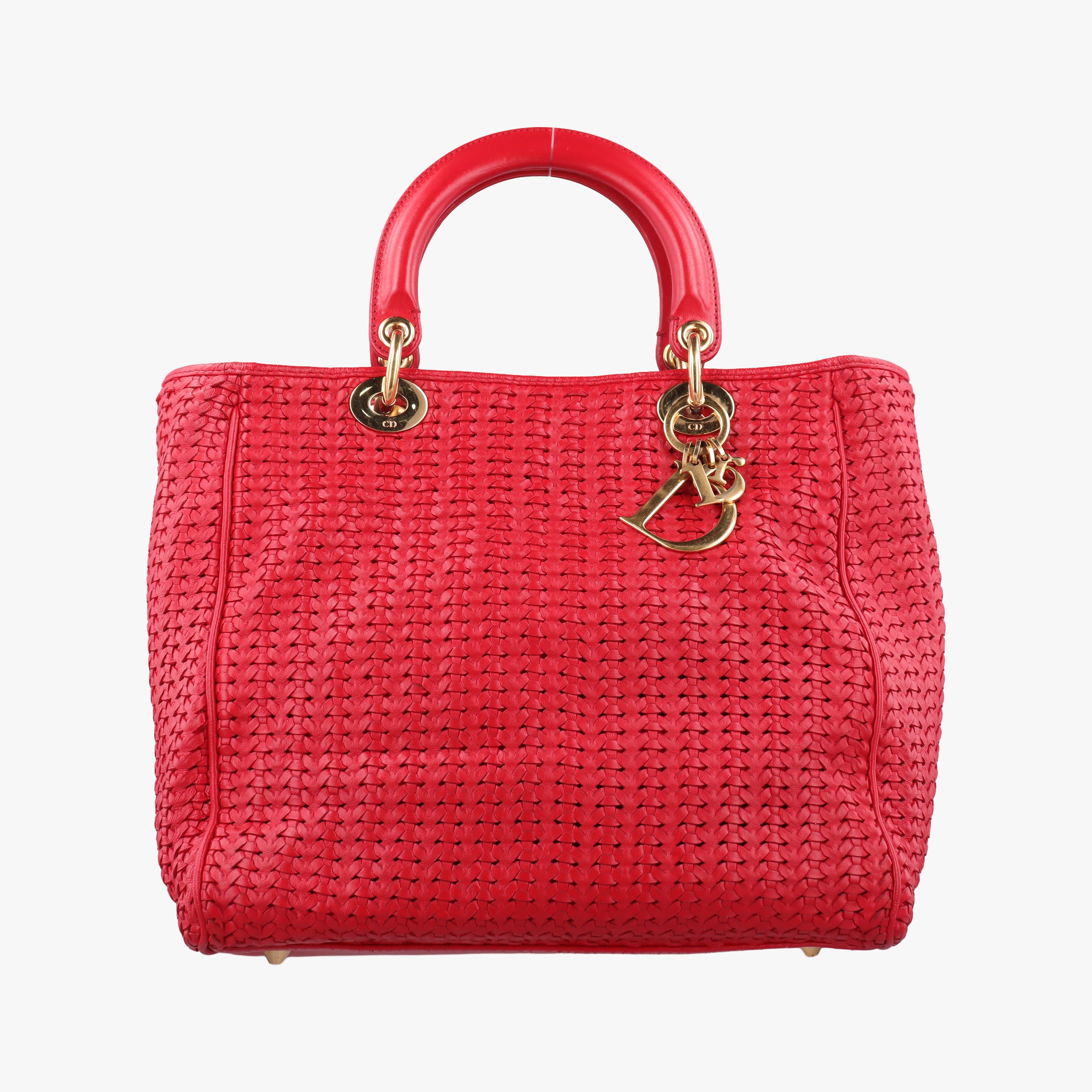 Soft Lady Dior Red lambskin 01-RU-0058ソフト レディディオール レッド ラムスキン 01-RU-0058