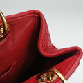 Soft Lady Dior Red lambskin 01-RU-0058ソフト レディディオール レッド ラムスキン 01-RU-0058