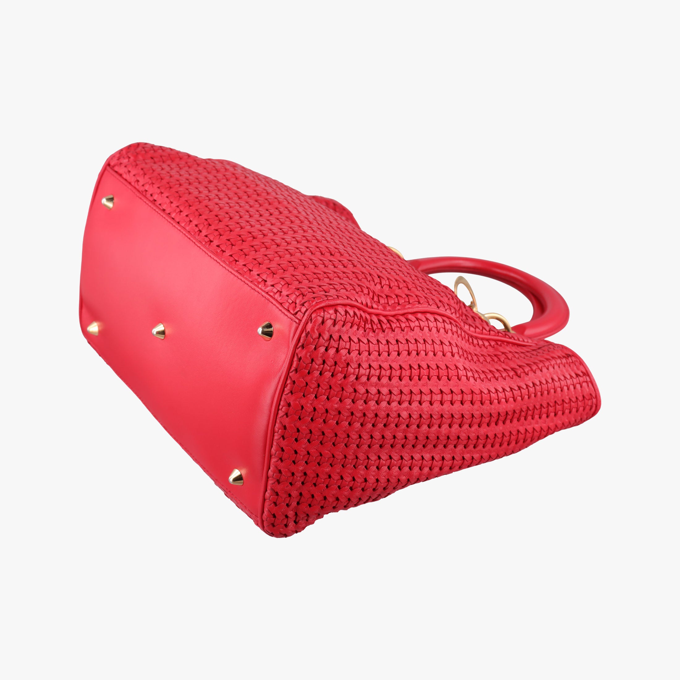 Soft Lady Dior Red lambskin 01-RU-0058ソフト レディディオール レッド ラムスキン 01-RU-0058