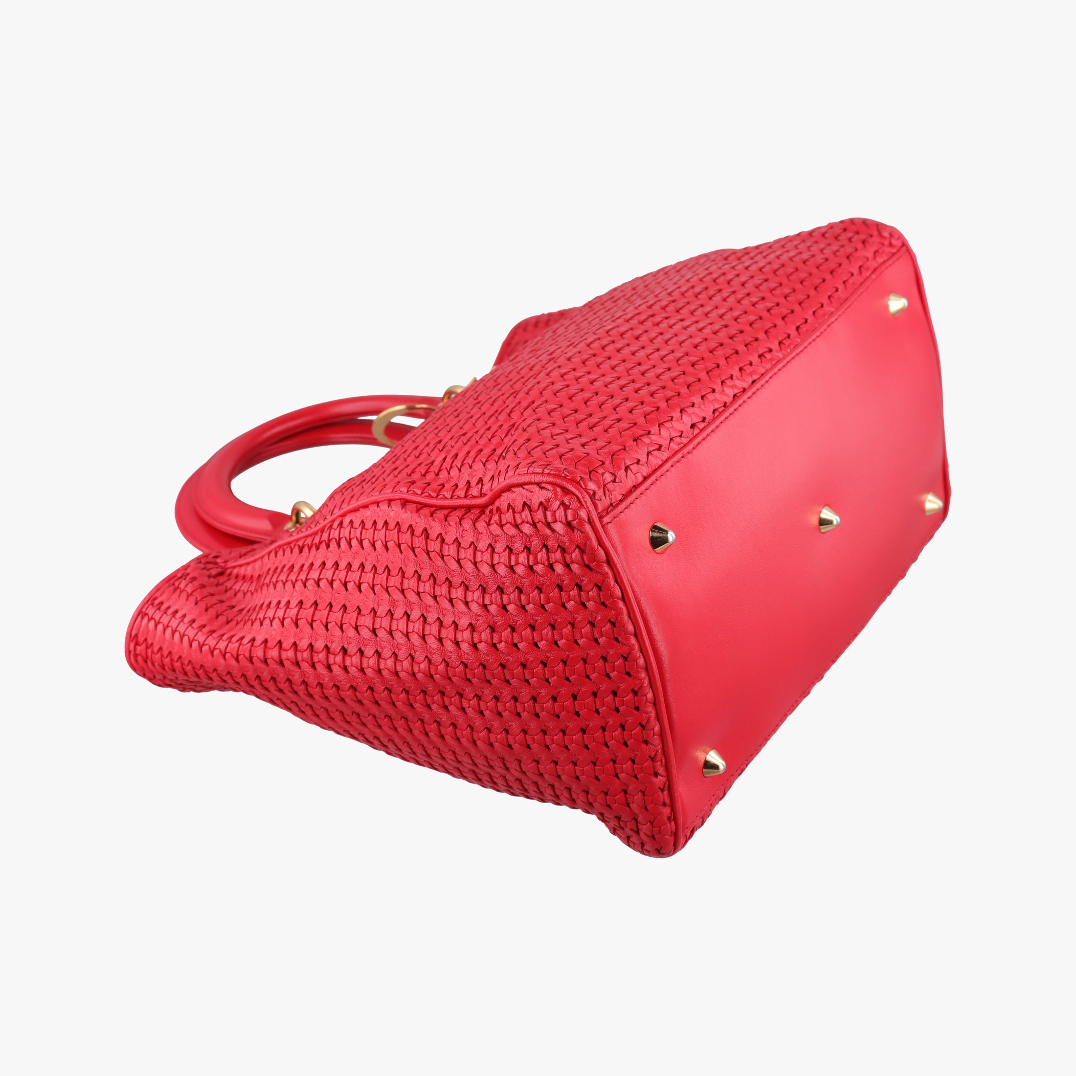 Soft Lady Dior Red lambskin 01-RU-0058ソフト レディディオール レッド ラムスキン 01-RU-0058