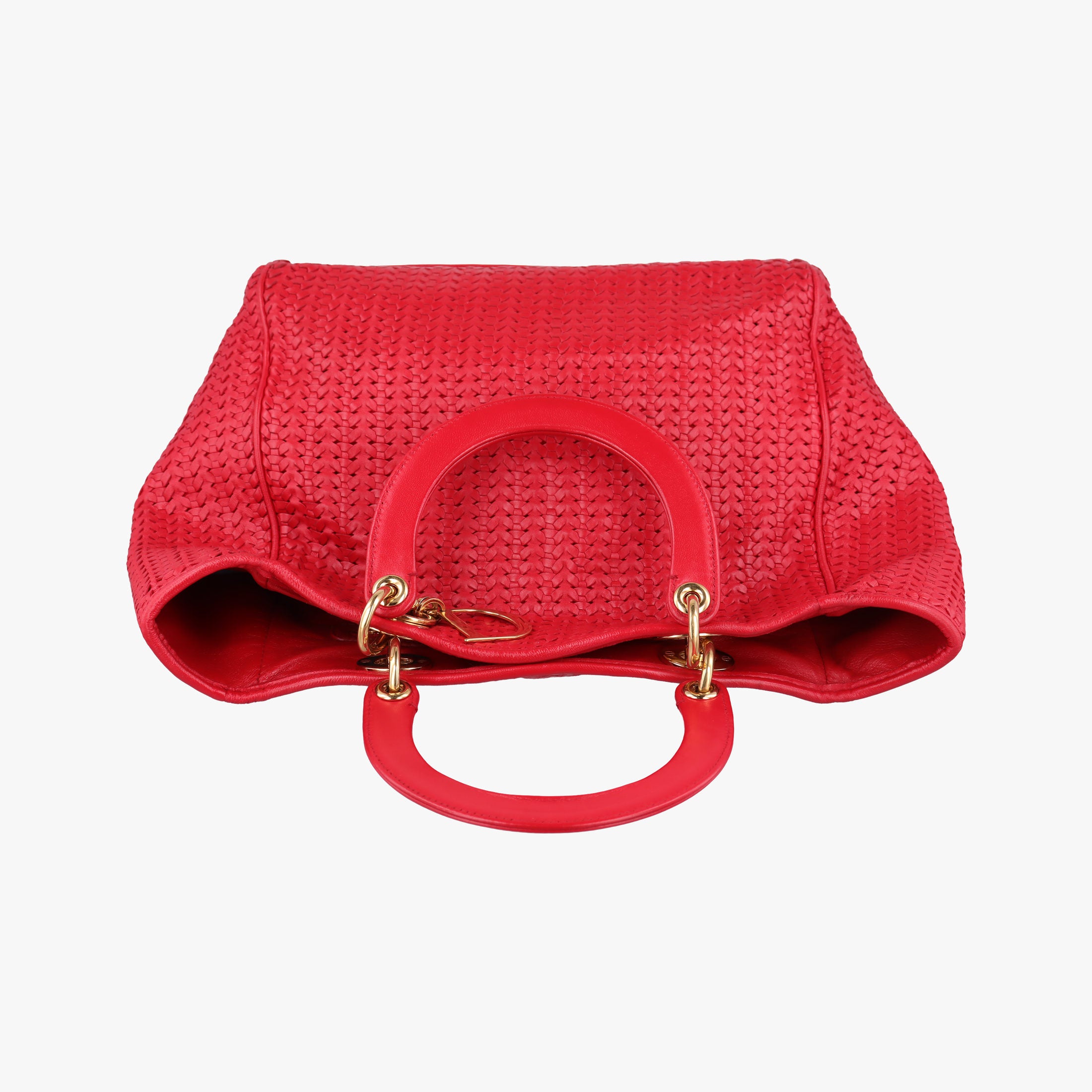 Soft Lady Dior Red lambskin 01-RU-0058ソフト レディディオール レッド ラムスキン 01-RU-0058