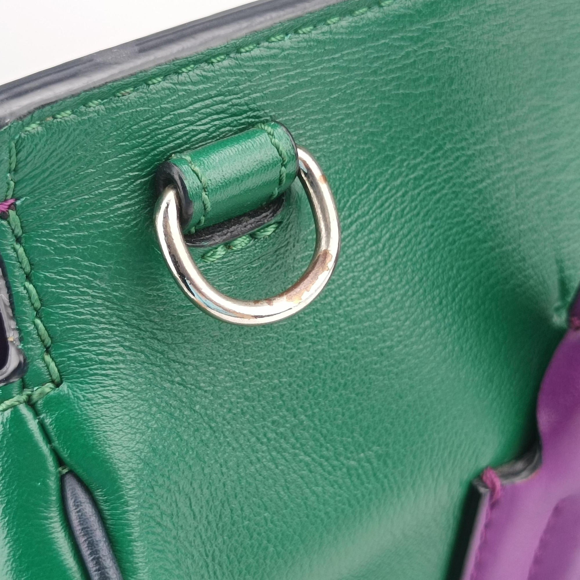 Palazzo Empire Green×Navy×Purple Leather CLG 969405647292パラッツォエンパイア グリーン×ネイビー×パープル レザー CLG 969405647292