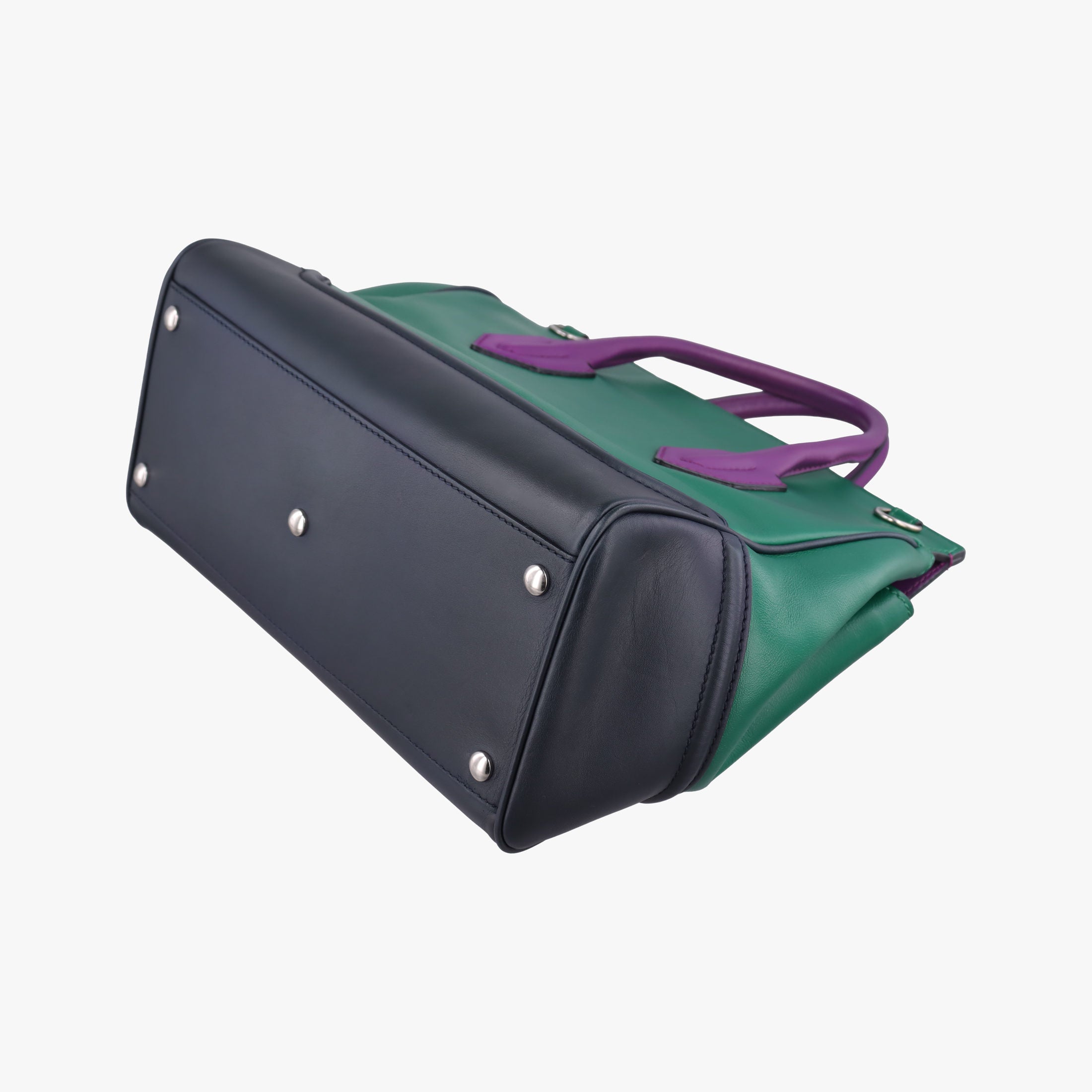 Palazzo Empire Green×Navy×Purple Leather CLG 969405647292パラッツォエンパイア グリーン×ネイビー×パープル レザー CLG 969405647292