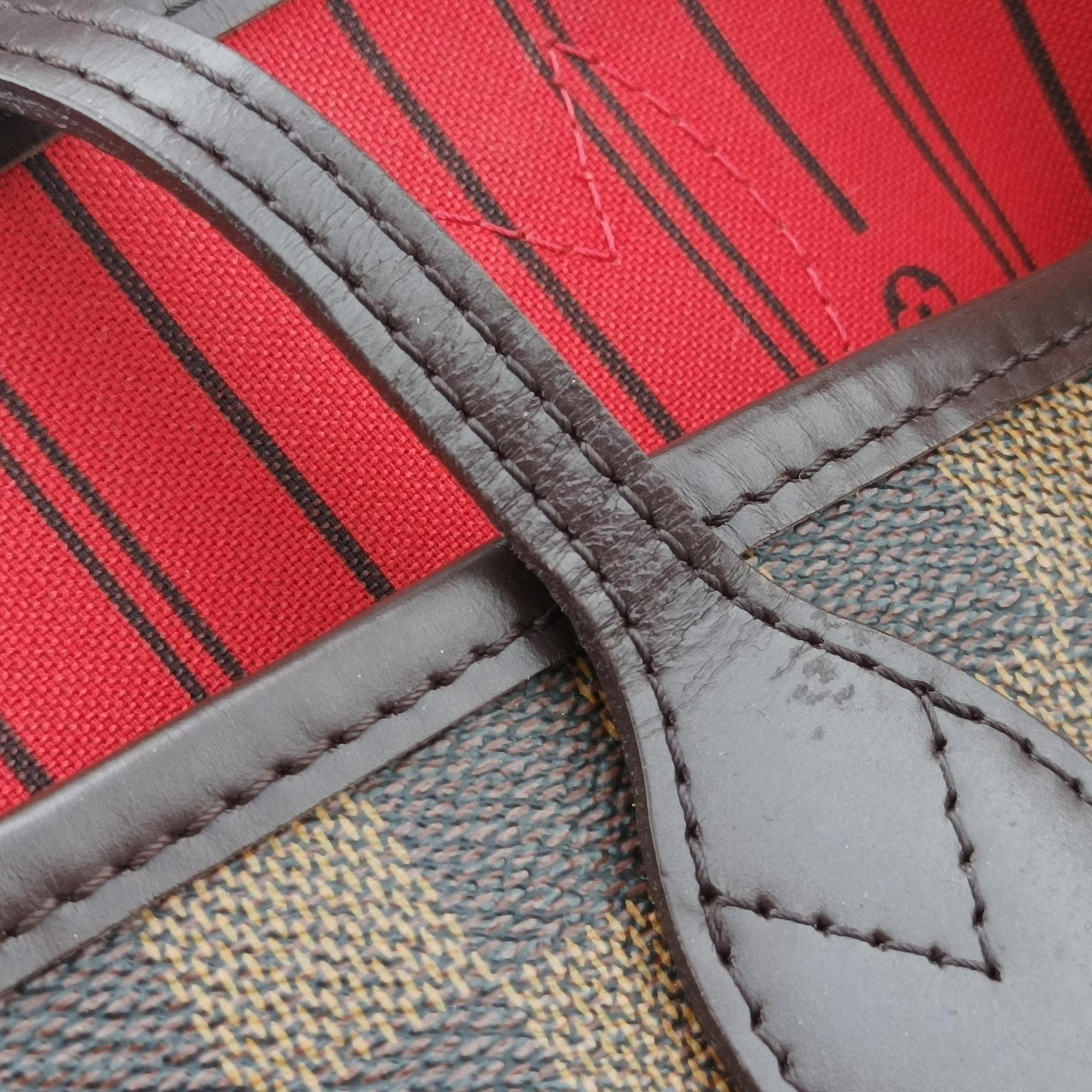 NEVERFULL MM EBENE Damier Canvas N51106 SD3058ネヴァーフルMM エベヌ ダミエキャンバス N51106 SD3058