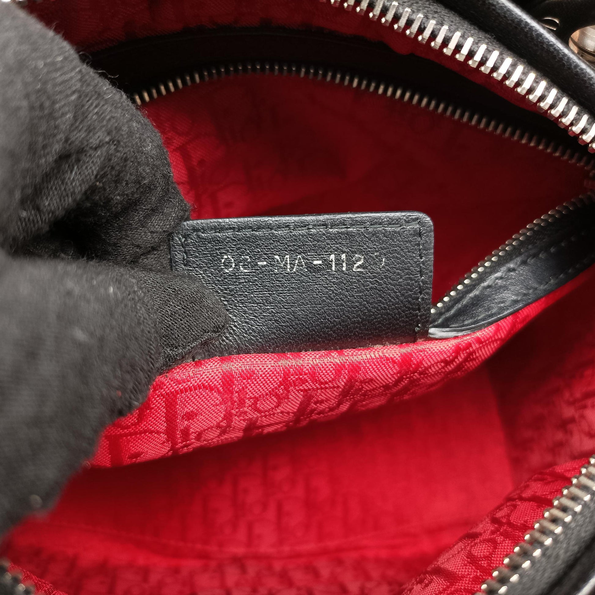 Lady Dior Black lambskin 08-MA-1120レディディオール ブラック ラムスキン 08-MA-1120