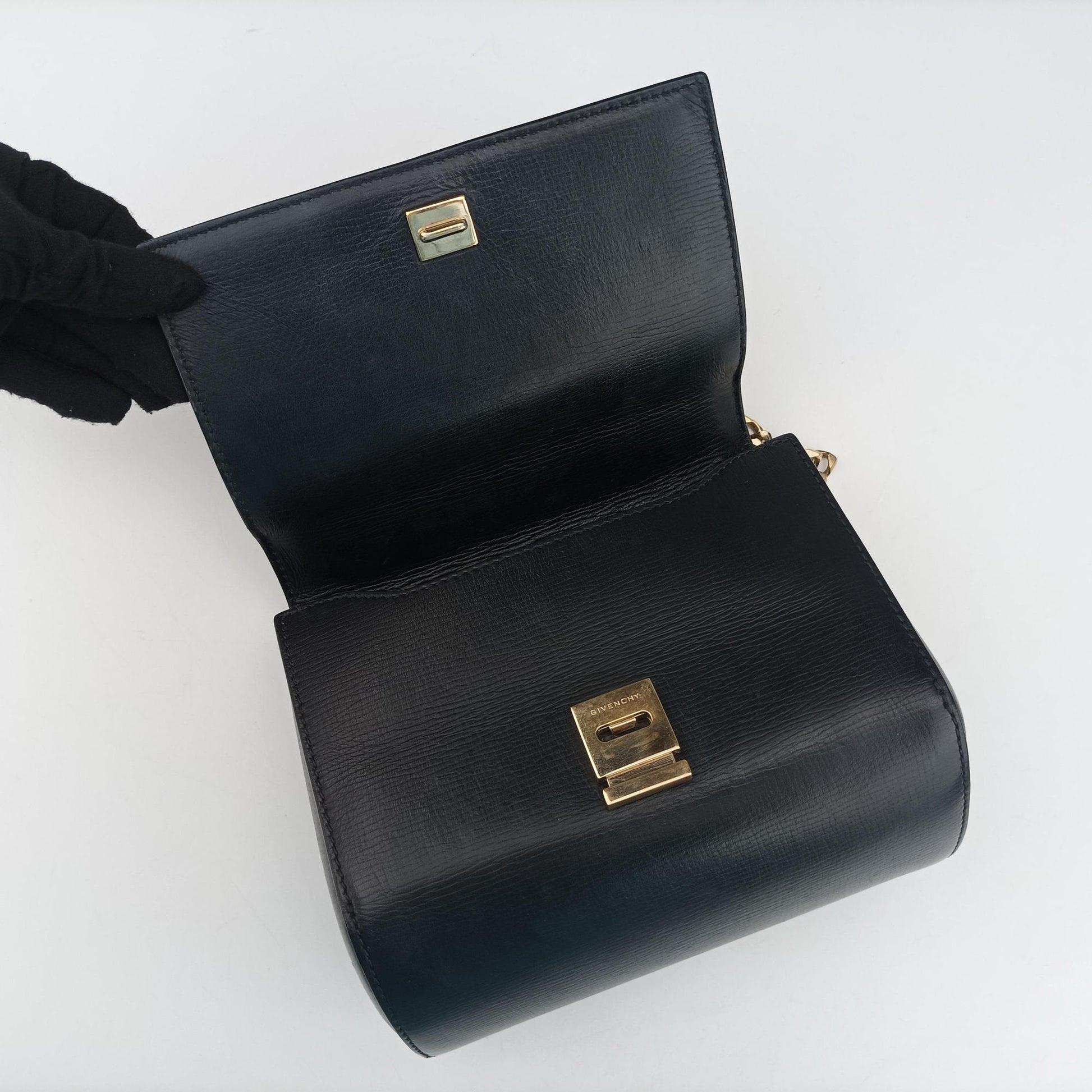 Pandora Box Black Leather ZE F 0166パンドラ ブラック レザー ZE F 0166