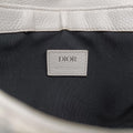 Saddle White Jacquard × Leather 19-BO-1109サドルバッグ ホワイト ジャガード×レザー 19-BO-1109