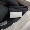 Saddle White Jacquard × Leather 19-BO-1109サドルバッグ ホワイト ジャガード×レザー 19-BO-1109