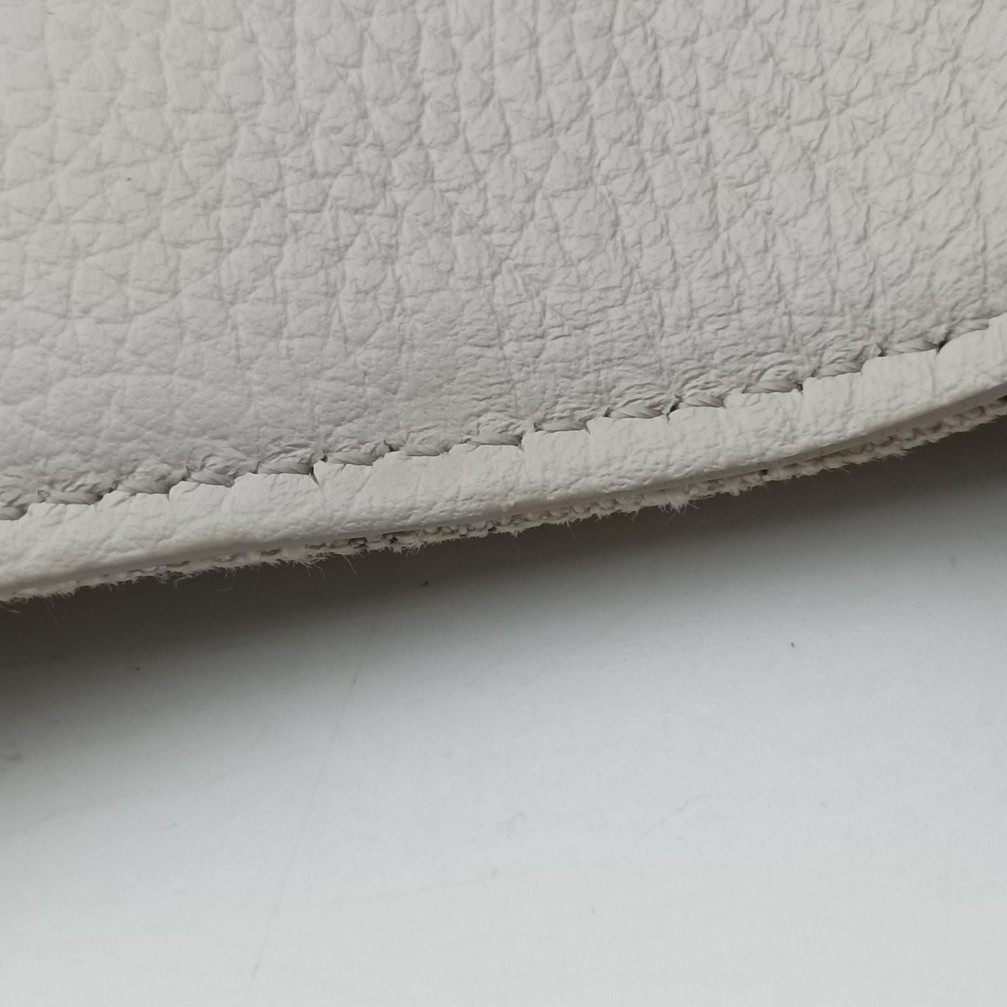 Saddle White Jacquard × Leather 19-BO-1109サドルバッグ ホワイト ジャガード×レザー 19-BO-1109