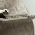 Saddle White Jacquard × Leather 19-BO-1109サドルバッグ ホワイト ジャガード×レザー 19-BO-1109