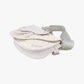 Saddle White Jacquard × Leather 19-BO-1109サドルバッグ ホワイト ジャガード×レザー 19-BO-1109