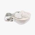 Saddle White Jacquard × Leather 19-BO-1109サドルバッグ ホワイト ジャガード×レザー 19-BO-1109