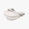 Saddle White Jacquard × Leather 19-BO-1109サドルバッグ ホワイト ジャガード×レザー 19-BO-1109