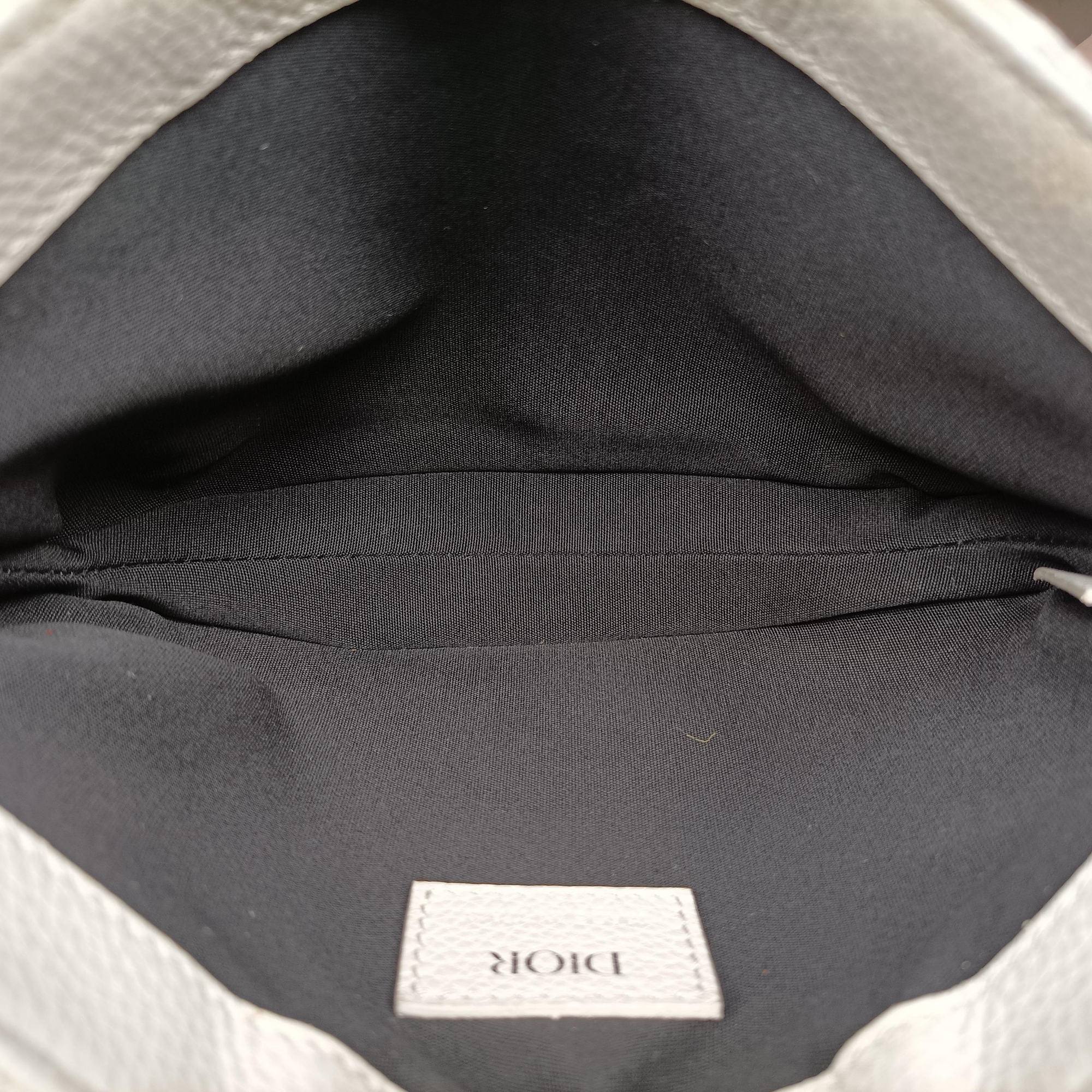 Saddle White Jacquard × Leather 19-BO-1109サドルバッグ ホワイト ジャガード×レザー 19-BO-1109