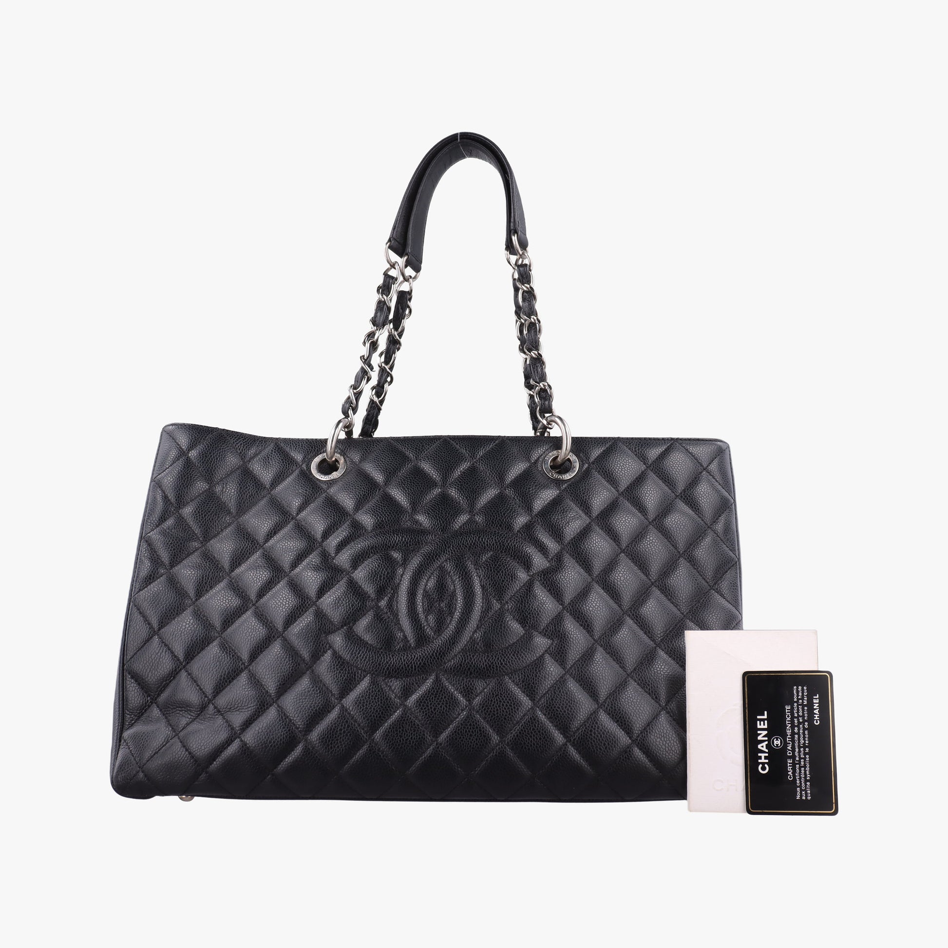 Matelasse Cocomark GST Black Caviar Leather A66865 16744903マトラッセ ココマークGST ブラック キャビアレザー A66865 16744903