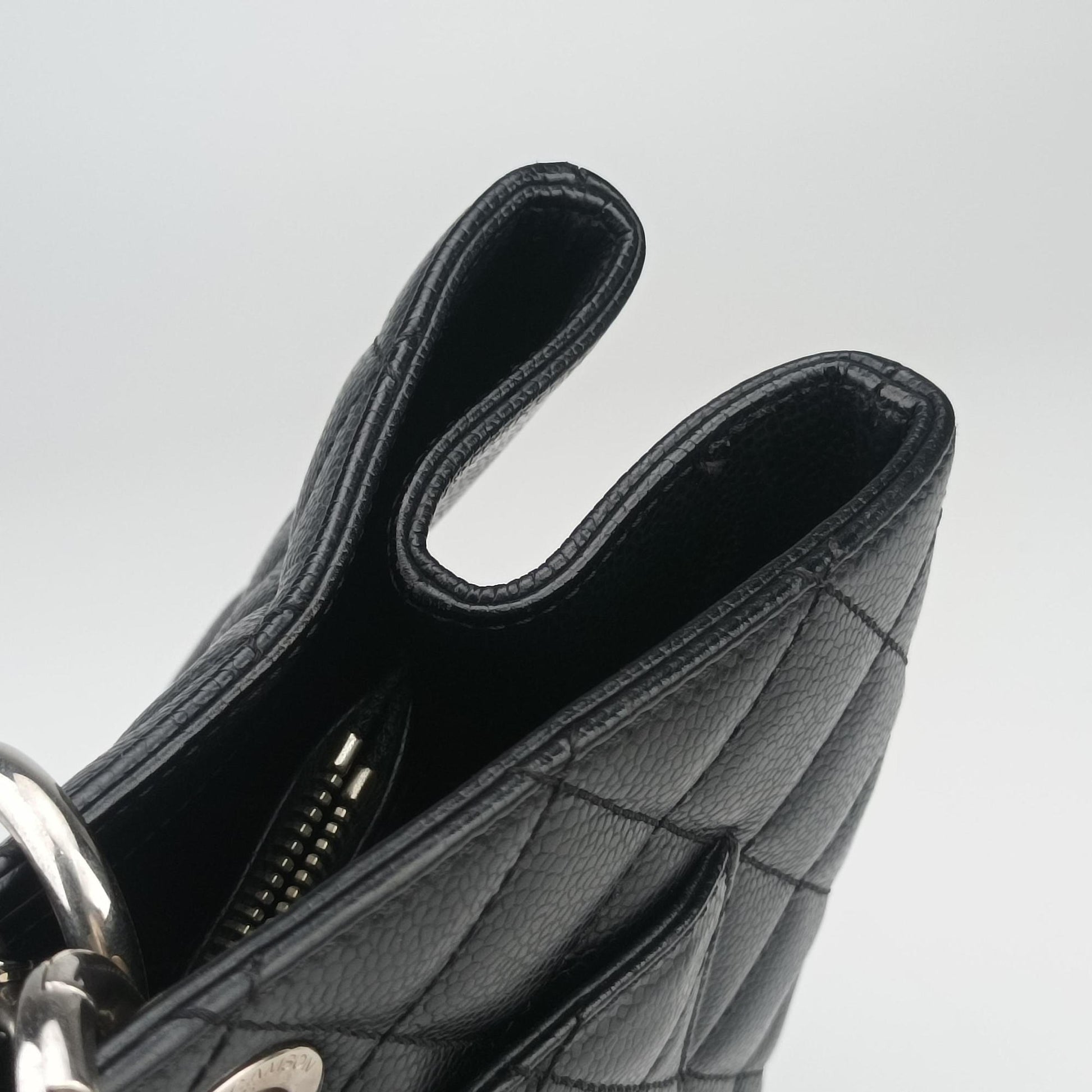Matelasse Cocomark GST Black Caviar Leather A66865 16744903マトラッセ ココマークGST ブラック キャビアレザー A66865 16744903