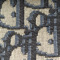 Saddle Navy Jacquard×Leather 50-MA-0149サドル ネイビー ジャガード×レザー 50-MA-0149