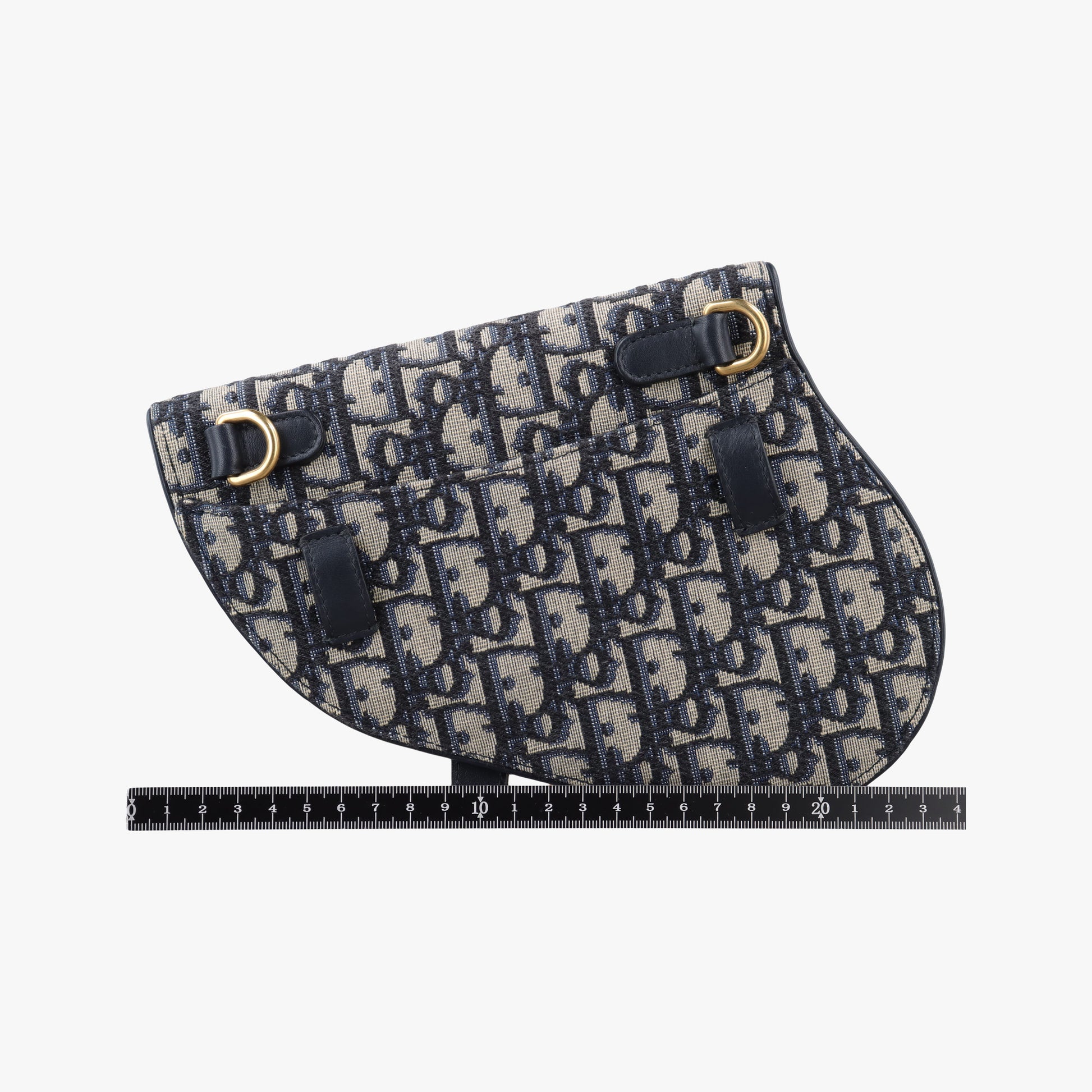 Saddle Navy Jacquard×Leather 50-MA-0149サドル ネイビー ジャガード×レザー 50-MA-0149
