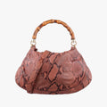 Bamboo Pink snakeskin 169961 I0138586バンブー ピンク ヘビ革 169961 I0138586
