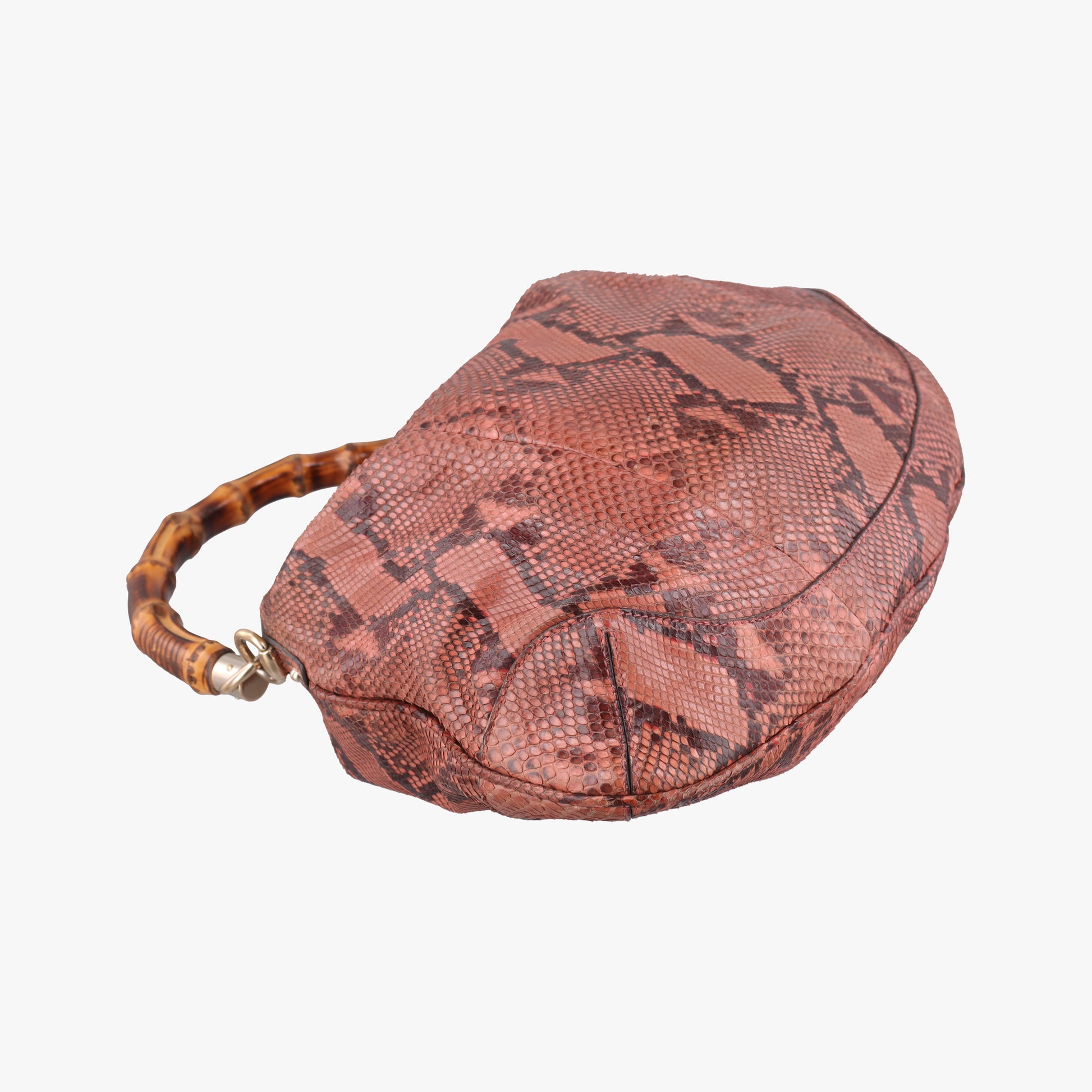 Bamboo Pink snakeskin 169961 I0138586バンブー ピンク ヘビ革 169961 I0138586