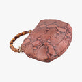 Bamboo Pink snakeskin 169961 I0138586バンブー ピンク ヘビ革 169961 I0138586