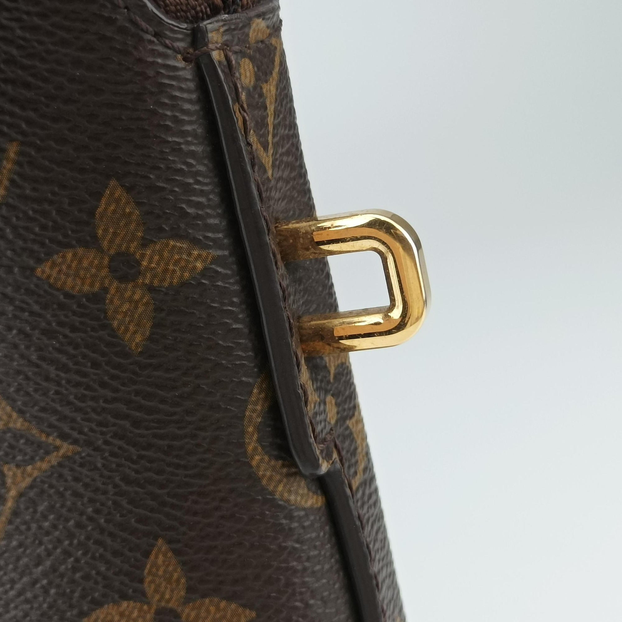 Lockit MM Brown Monogram Canvas×calf leather M40606 FL0142ロックイットMM モノグラム/ブラウン モノグラムキャンバス×カーフレザー M40606 FL0142
