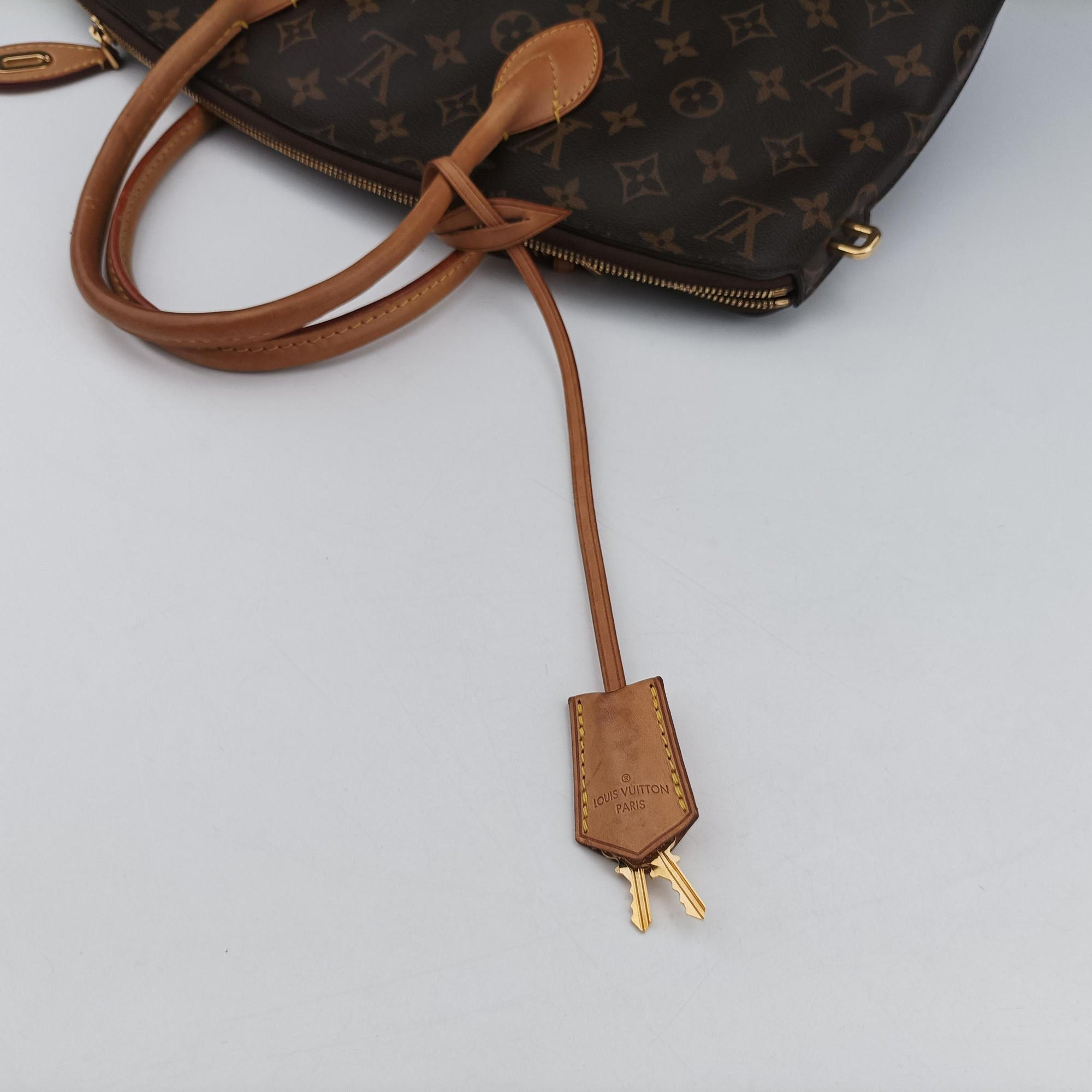 Lockit MM Brown Monogram Canvas×calf leather M40606 FL0142ロックイットMM モノグラム/ブラウン モノグラムキャンバス×カーフレザー M40606 FL0142