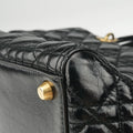 Lady Dior Black lambskin 01-BO-0147レディディオール ブラック ラムスキン 01-BO-0147