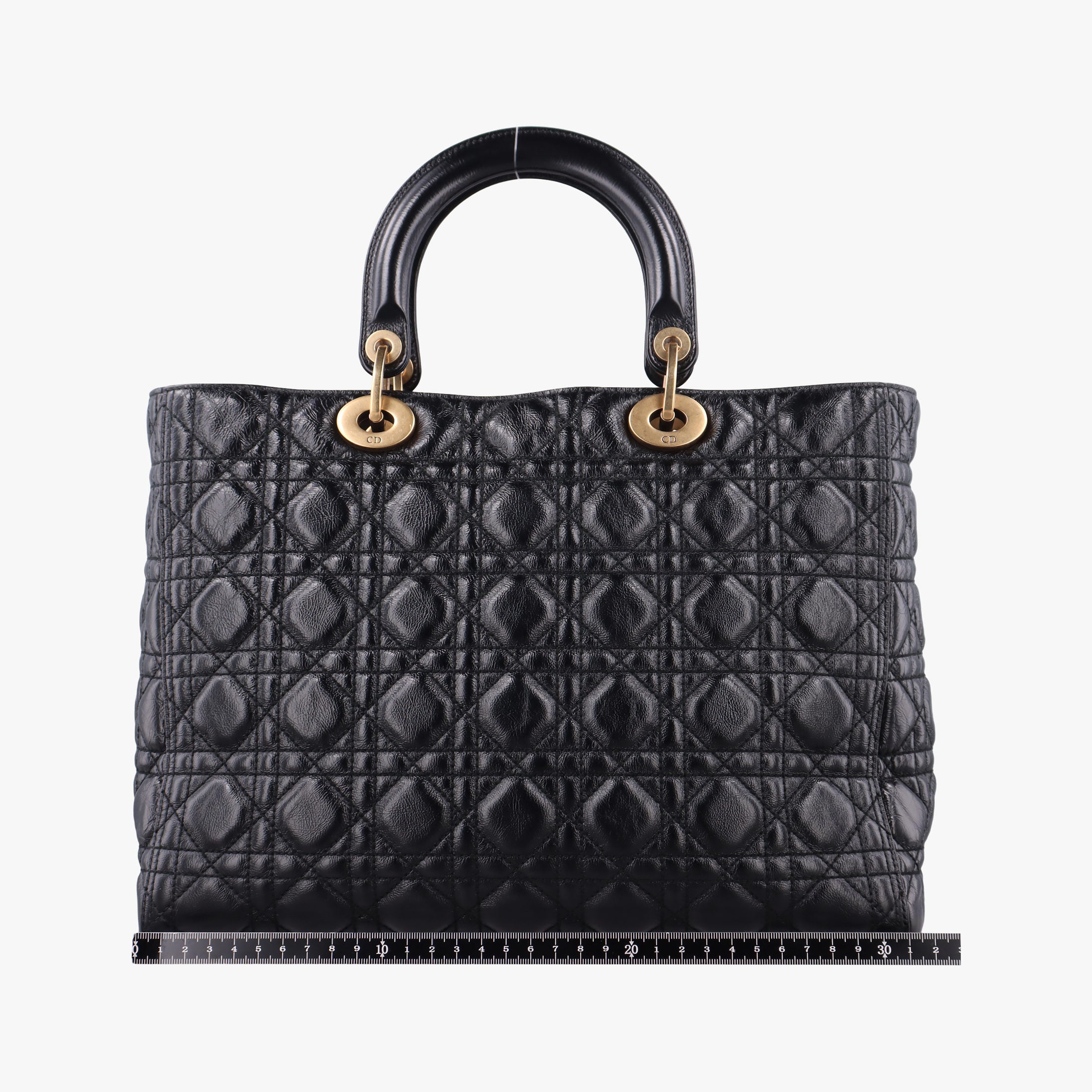 Lady Dior Black lambskin 01-BO-0147レディディオール ブラック ラムスキン 01-BO-0147