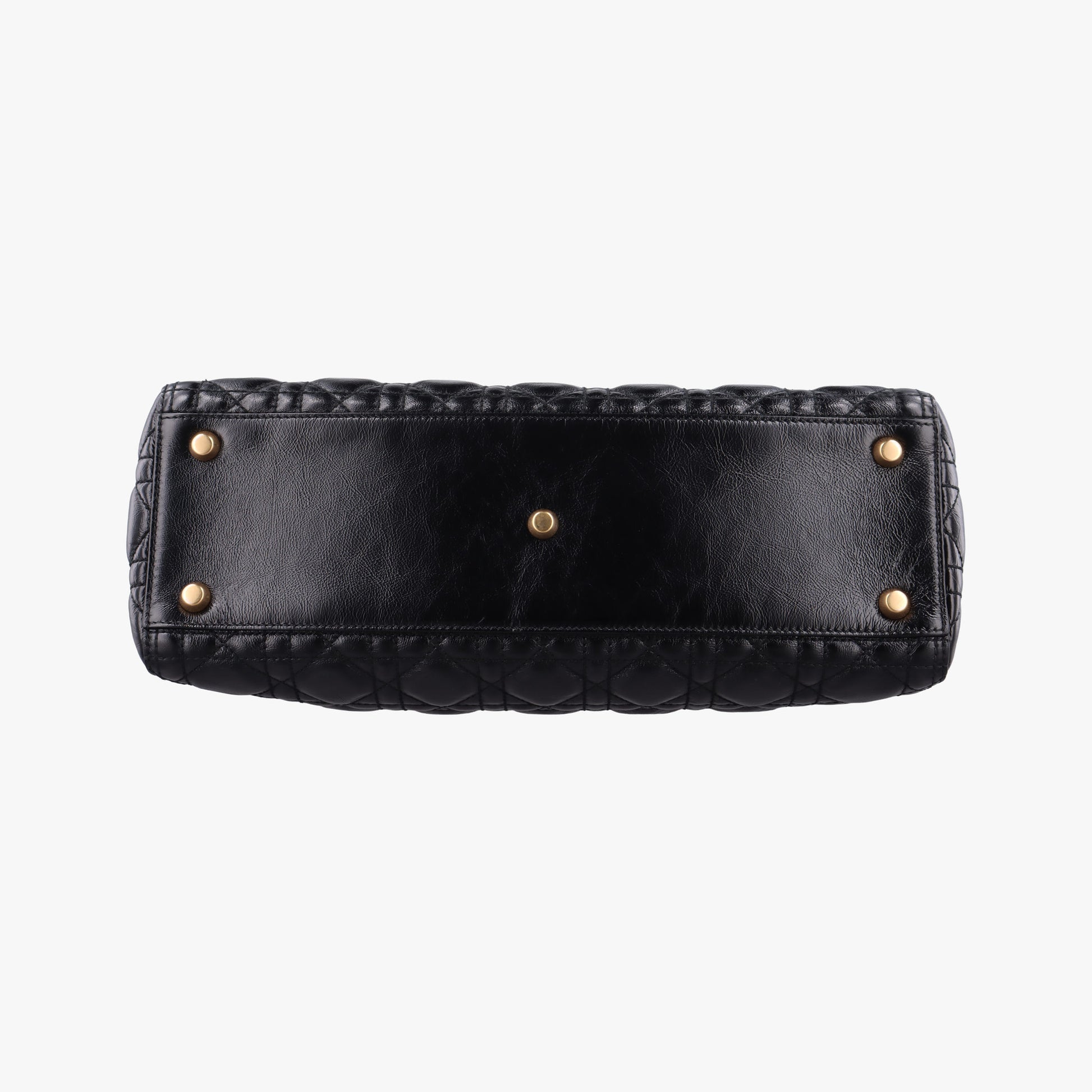 Lady Dior Black lambskin 01-BO-0147レディディオール ブラック ラムスキン 01-BO-0147