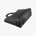 Lady Dior Black lambskin 01-BO-0147レディディオール ブラック ラムスキン 01-BO-0147