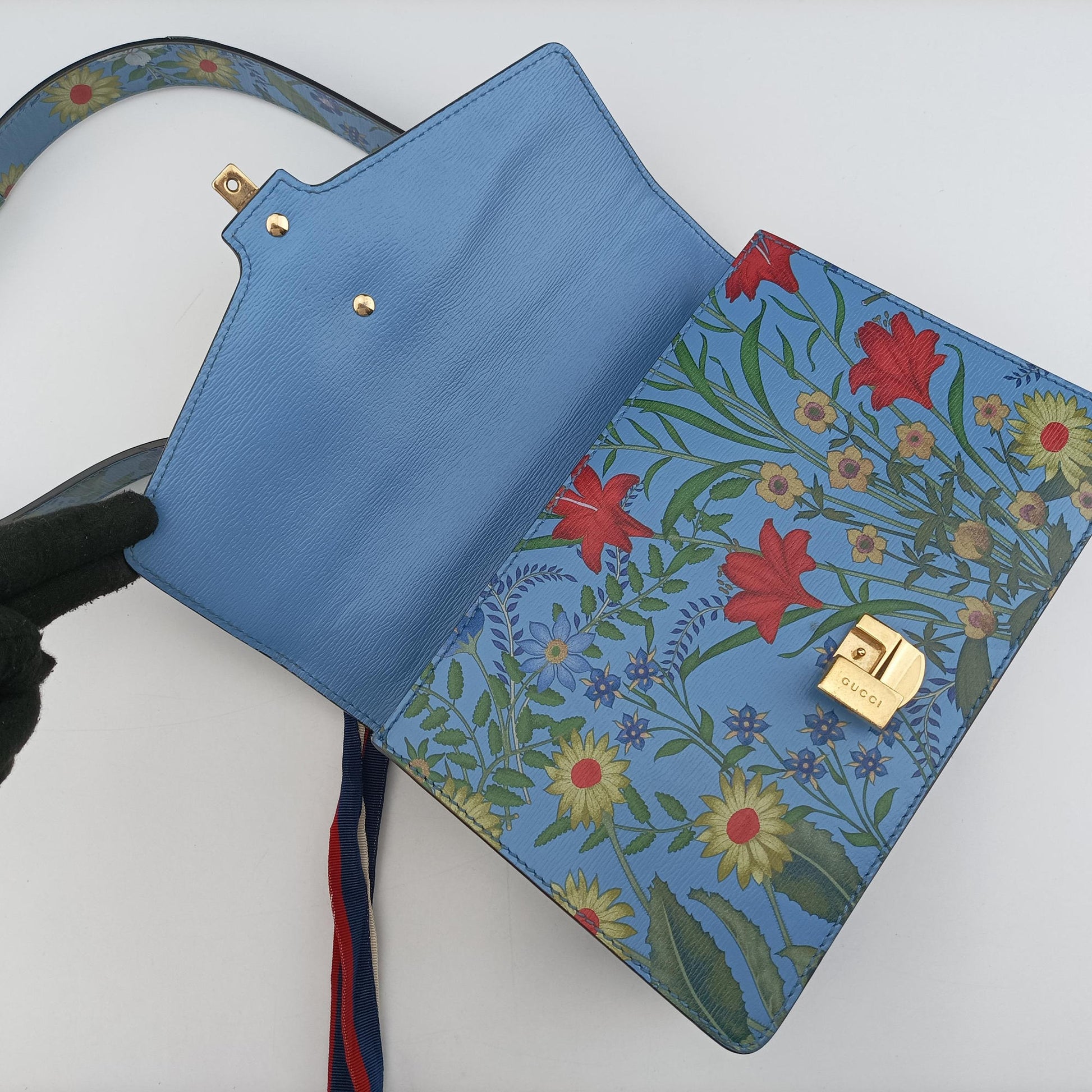 Sylvie Multicolour Leather 421882 F021638085シルヴィ マルチカラー レザー 421882 F021638085