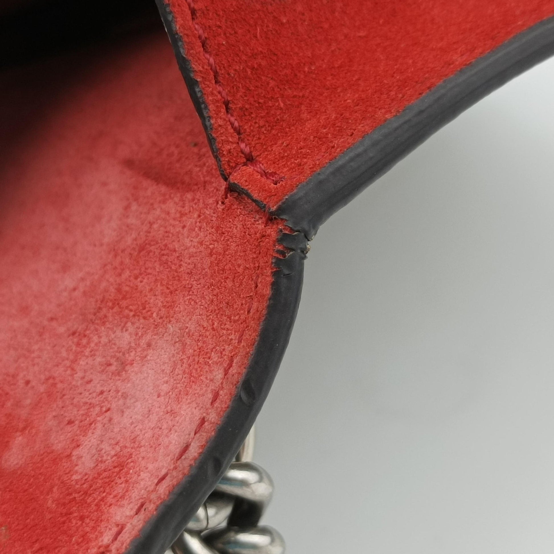 Dionysus beige×red PVC coated canvas × suede 421970 D027262466ディオニュソス ベージュ×レッド PVCコーティングキャンバス × スエード 421970 D027262466