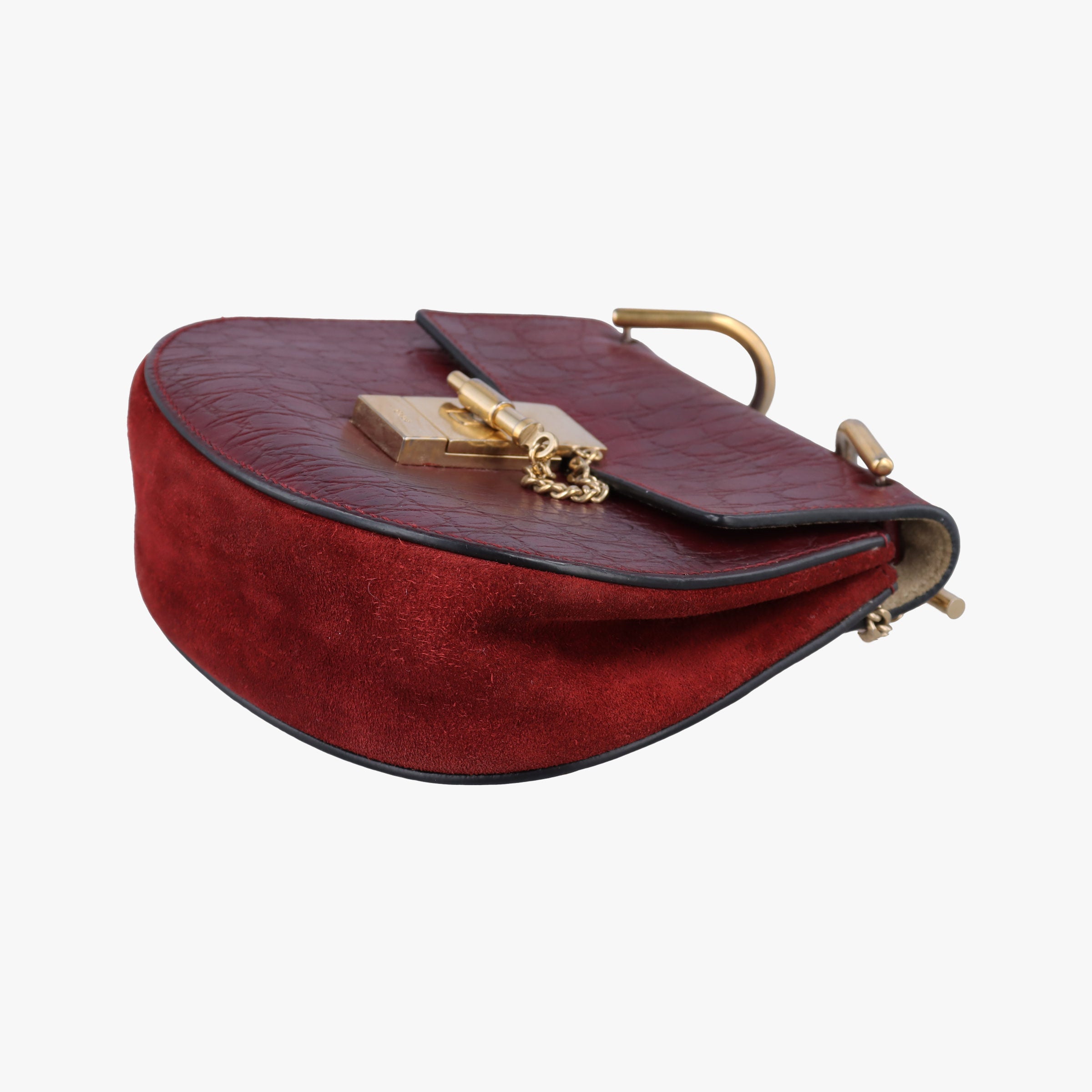DREW Burgundy Leather x Suede 01 16 70 65 6ドリュー ワインレッド レザー x スエード 01 16 70 65 6