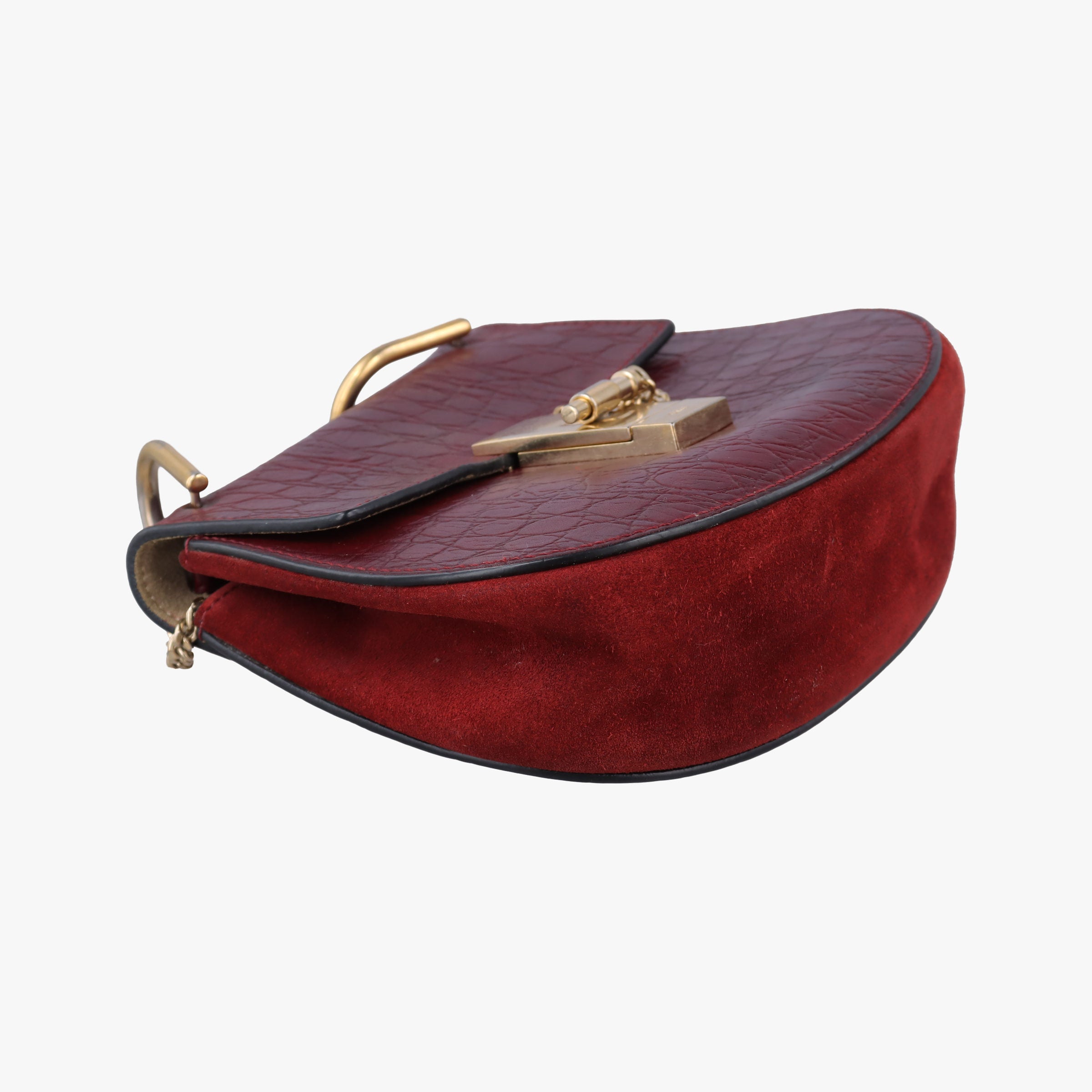 DREW Burgundy Leather x Suede 01 16 70 65 6ドリュー ワインレッド レザー x スエード 01 16 70 65 6