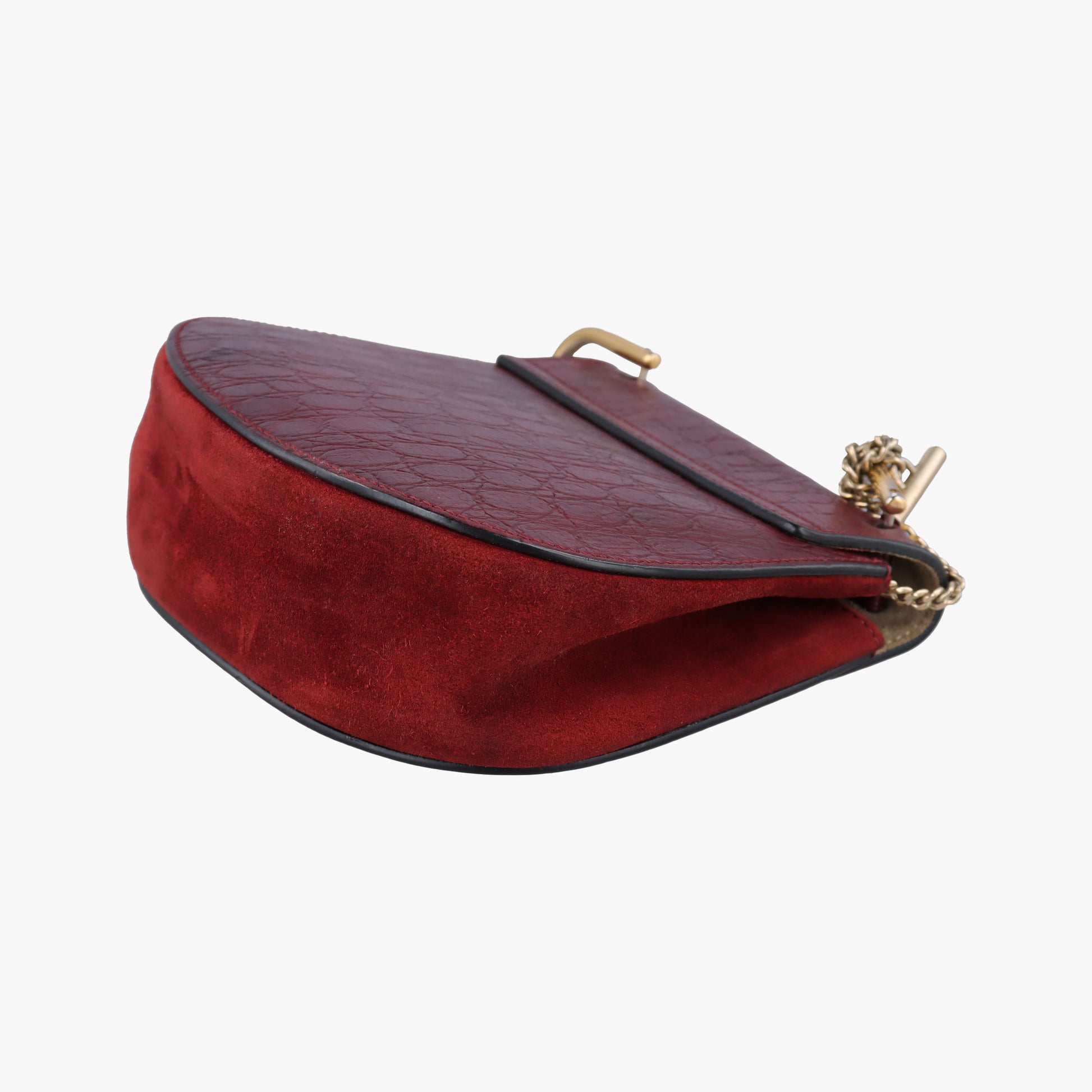 DREW Burgundy Leather x Suede 01 16 70 65 6ドリュー ワインレッド レザー x スエード 01 16 70 65 6