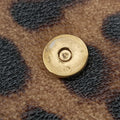 Dauphine Leopard Brown Coated Canvas レオパード ヒョウ柄 ブラウン コーティングキャンバス 
